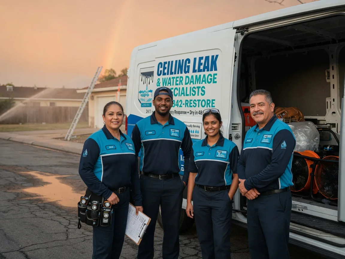 Ceiling Leak Cleanup company in Michigan